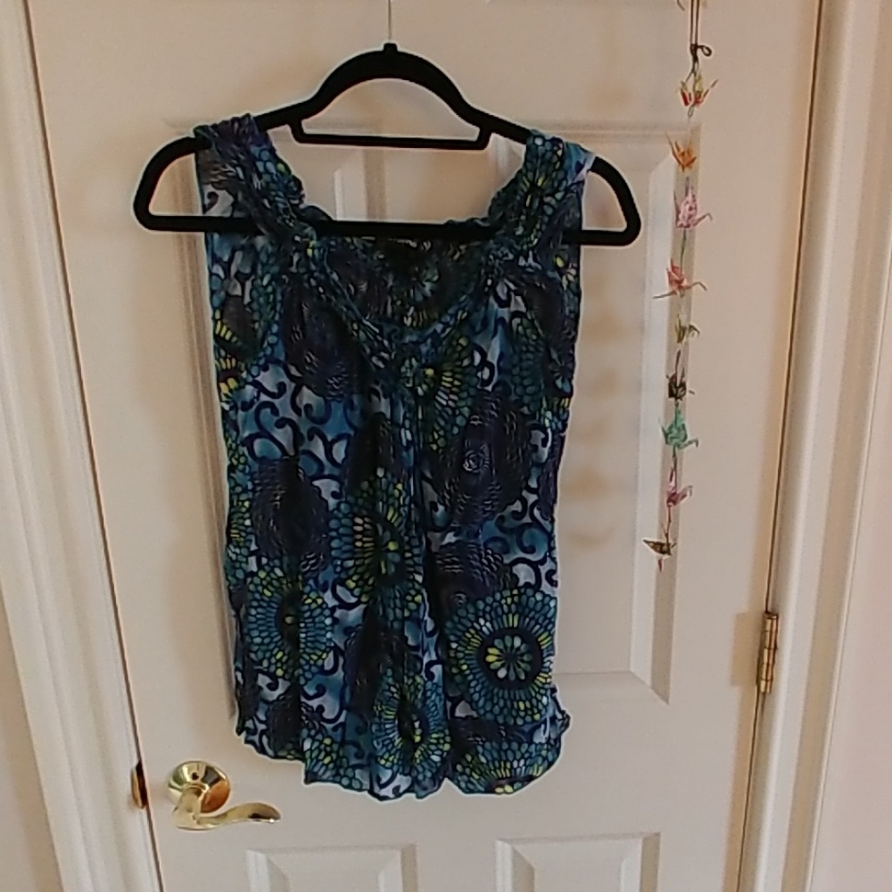 Lucky Brand mosaic tank top
